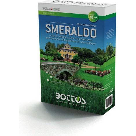 Bottos Smeraldo Sementi Per Prato - Confezione 1 Kg -