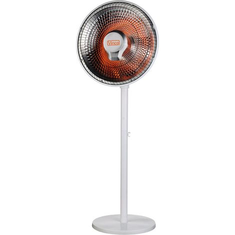 VINCO 70184 STUFA ELETTRICA A PARABOLA PIANTANA 1000W IN CARBONIO