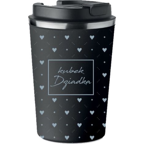 Tazza termica nera premium REGALO PER LA FESTA DEL NONNO KT170 (1/5)