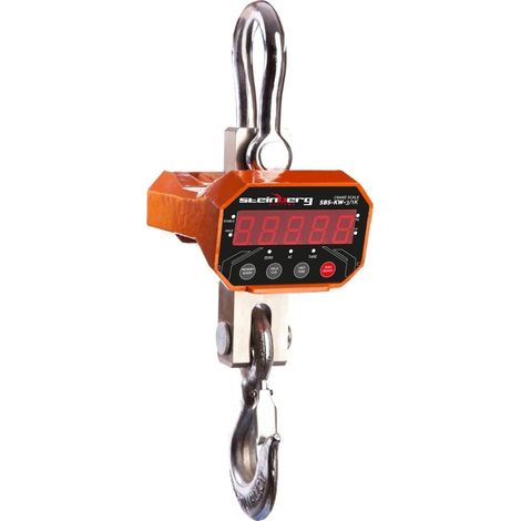 Gancho de pesaje industrial profesional hasta 3000 kg / precisión 1 kg Pantalla LED de 30 mm Medición de manipulación industrial 3414098