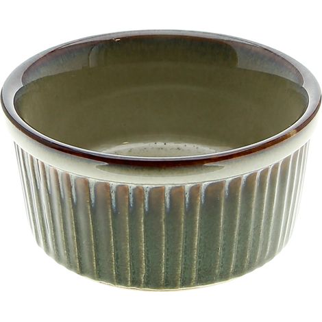 Keramikform für Crème brûlée, 10 cm, zum Backen und Servieren (1/5)