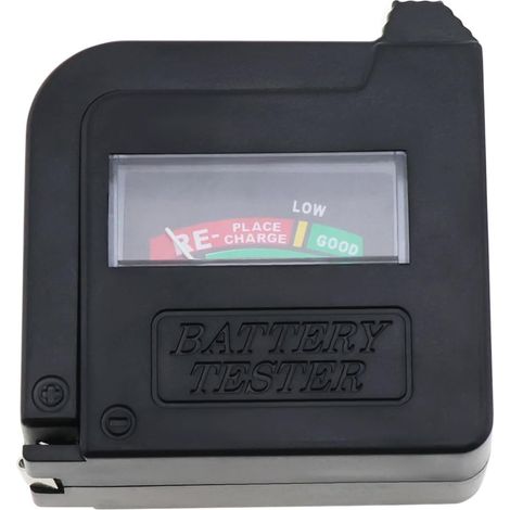 Lntyq Batterietester BT-860 Spannungsprüfer, Monitor, elektrische Ausrüstung, geeignet für AA AAA CD 9V 1,5V Knopfzellenbatterien (1/5)