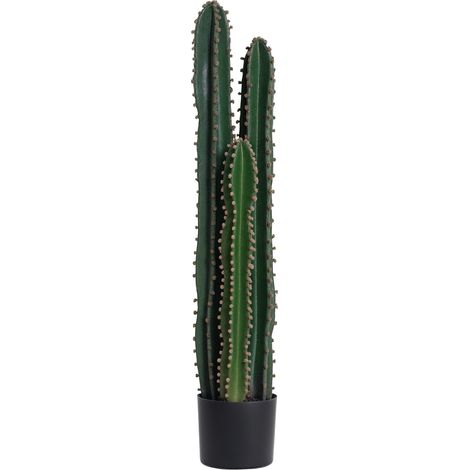 Grande cactus artificiale realistico, grande pianta artificiale, dimensioni: Ø 17 x 98H cm, verde