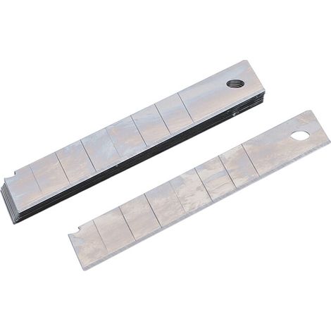 Jeu de lames de rechange 18 mm 10 pièces BGS 10 pièces