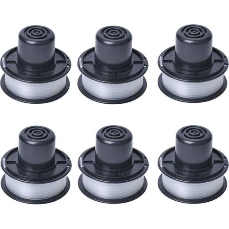 A6226 Line Spool Compatible with Auftipp Automatic Grass Trimmer GL250 / GL310 / GL360 / GL360SB with 6m Line, 6-Pack