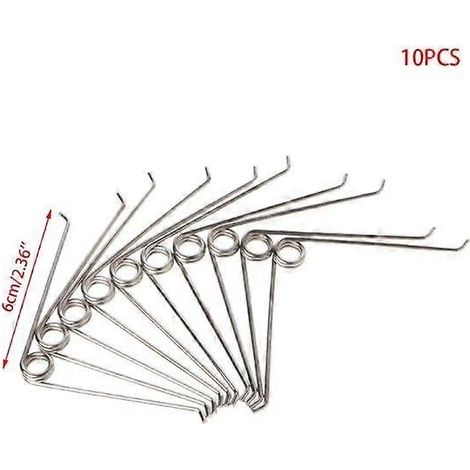 10 ressorts de compression en acier en forme de V pour ciseaux de jardin - Accessoires et outils (1/5)