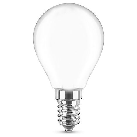 LAMPADINA LED SFERA E14 6W 4000K 806LM OPALE
