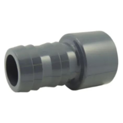 Douille PVC pression cannelée 25 mm, à coller mâle 25 mm (1/2)