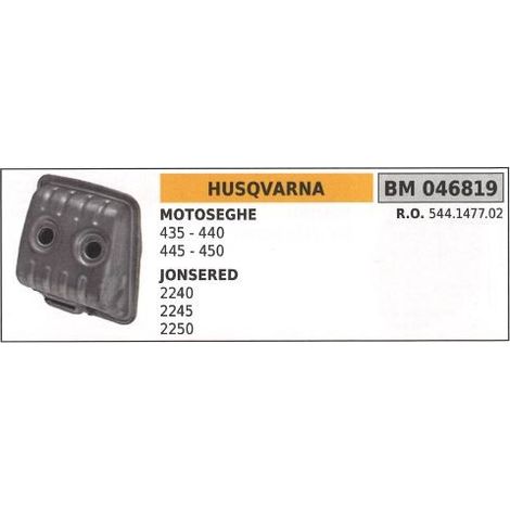 Marmitta HUSQVARNA motosega 435 440 445 450 046819