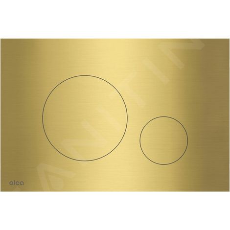 Alca Flat - Commande affleurante, laiton TURN-BRASS (1/2)