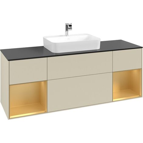 Villeroy & Boch F452HFHJ Meuble sous-lavabo Finion F45 (1/3)