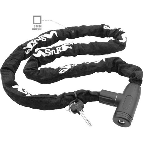 Sistema di sicurezza antifurto VECTOR 1000 mm 8x8 mm Acciaio rinforzato Nero