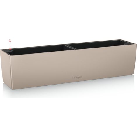 LECHUZA FIORIERA BALCONERA COLOR 80CM MARRONE SABBIA (1/8)