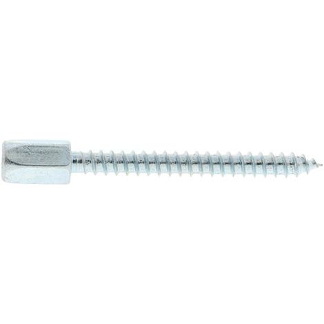 Spit – Piton femelle M6 Ø6 mm L.67 mm pour tiges filetées – Compatible parpaing, brique, bois – 50059