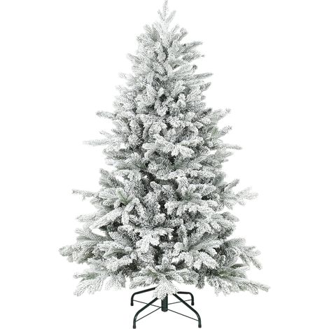 5-foot flake artificial Christmas tree (1/5)