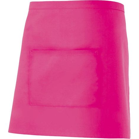 Delantal Corto Con Bolsillo FUCSIA U