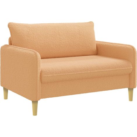XXL-Sessel Beige Bouclé vidaXL (1/5)