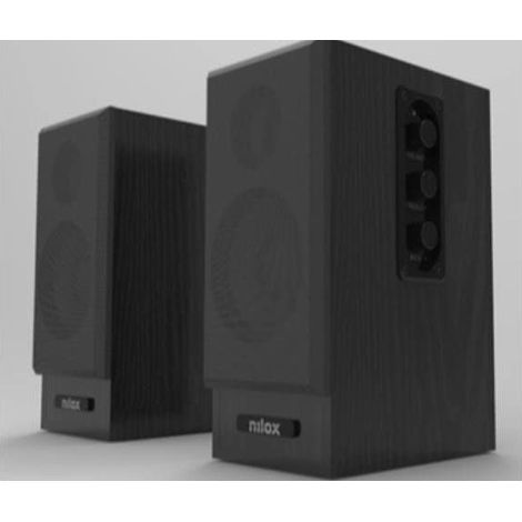 Nilox NXWB30 Casse Acustiche da 30W con Preamplificatore per Sale Riunioni e Aule