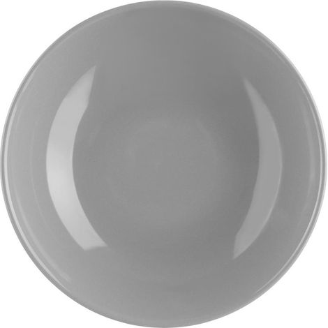 Lot de 6 Assiettes Creuses "Colorama" 20cm Gris (1/2)