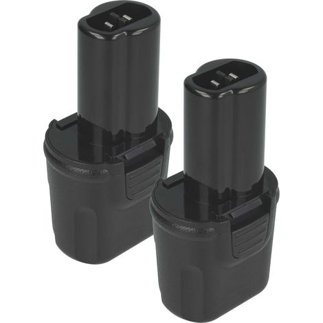 vhbw 2x Akku Ersatz für Dewalt DE9054, DE9054-XJ für Werkzeug (2100 mAh, NiMH, 3,6 V)