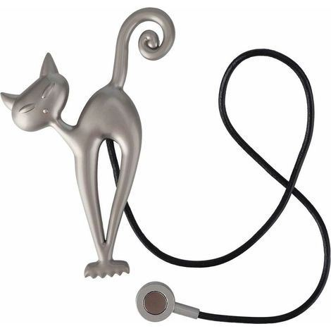 Embrasses de Rideaux Porte-Rideaux à Pince magnétique en Forme de Chat en métal Accessoires (1/5)