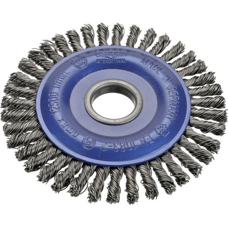 Drahtbürste zum Schweißen mit 222 mm Bohrung und Ø 0,50 mm Besatz Osborn 9502626501
