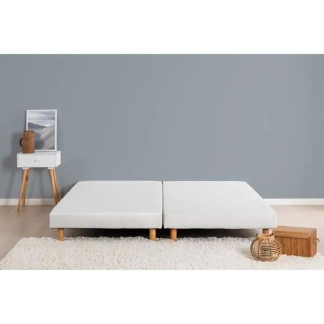 Finlandek Moderner Polsterbett-Boxspring 90x200 cm