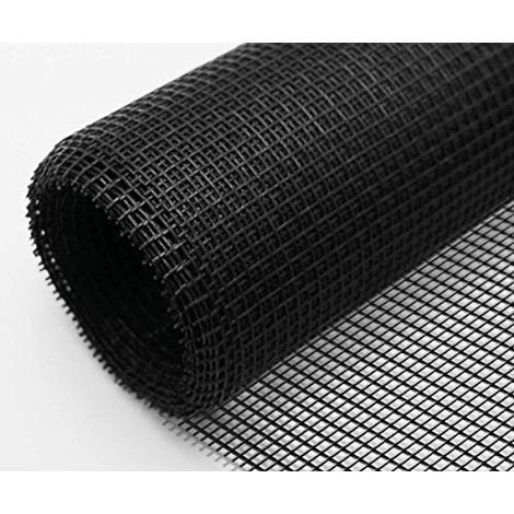 Schellenberg 57509 Rete Ricambio Tessuto in Fibra di Vetro 140 x 250 cm, Rotolo zanzariera da Tagliare a Misura, Antracite (1/3)