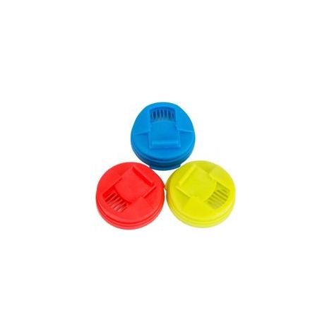 Set mit 6 wiederverwendbaren und auslaufsicheren Klappdeckeln, geeignet für Zuhause, Reisen, Partys, Picknicks und andere Anlässe.  - Crezuo