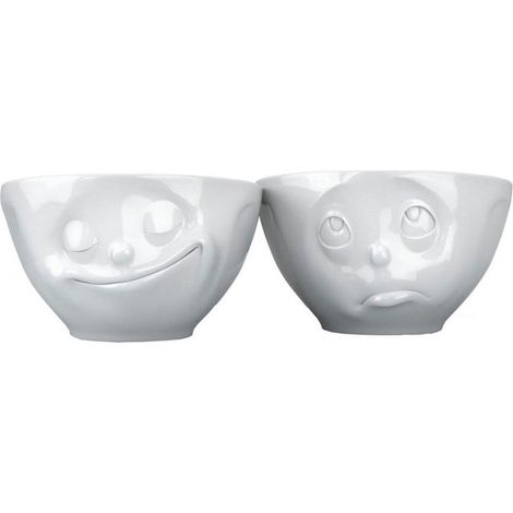 2 petits bols en porcelaine 200 ml Tassen - Happy et oh please (1/4)