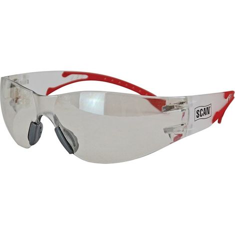 Scan Safety Glasses Specs Clear Flexi Almost Unbreakable SCAPPEFSCLER (1/2)
