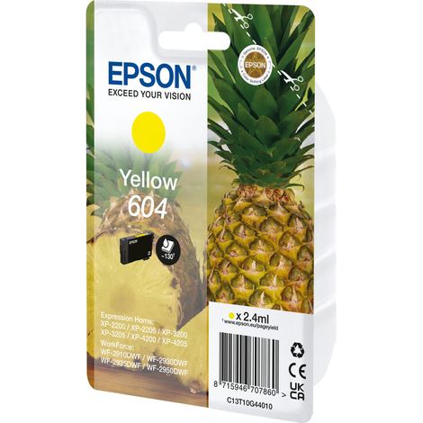 EPS604BK Tintenpatrone T10G44020 Ananasgelb 640 Standardblau