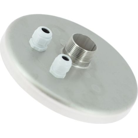 Accessoires pompe immergée - Tête de forage inox Ø210 mm - 1''1/2 de Centrocom (1/2)