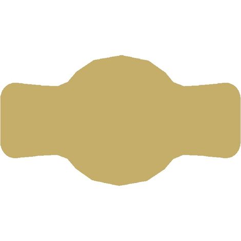 Etichette per barattoli 7x4 cm per conserve, 72 pezzi, oro opaco (1/2)