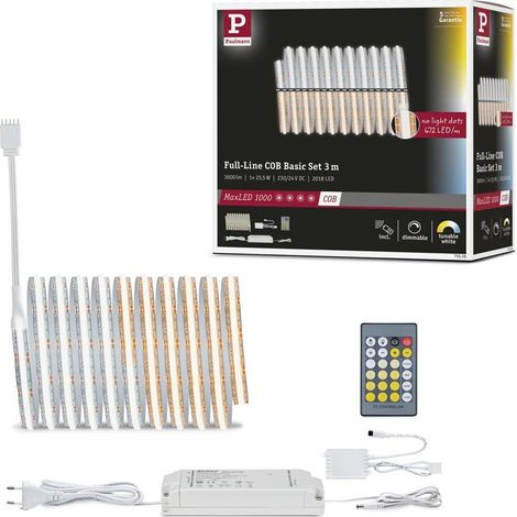 Paulmann MaxLED 1000 71115 LED-Streifen-Basisset 230 V 3000 mm Warmweiß 1 Set (1/5)