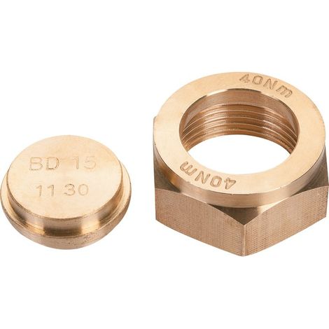 Bouchon obturateur 2 pièces - A visser - Banides