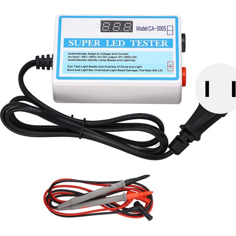 Testeur de rétroéclairage LED 24W avec interrupteur, détecteur de barre lumineuse et lampe à LED, prise US 85-265V, pour TV (1/5)
