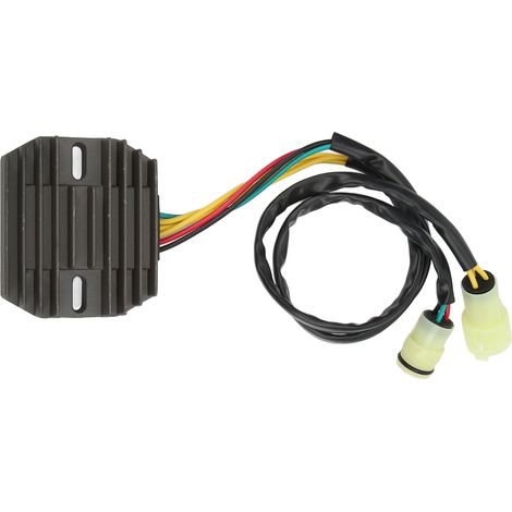 Régulateur de tension 12V en alliage d'aluminium pour moto, remplacement rectifieur compatible TRX250 Fourtrax 250 1985-1987 (1/5)