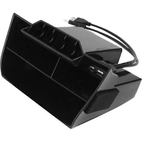 Boîte de rangement pour console centrale avec porte-monnaie, porte-cartes et câble d'extension USB pour Honda Civic Berline 10e génération (2016-2020) (1/5)