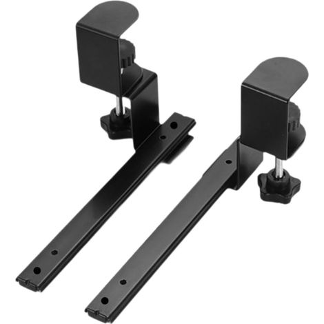 2 plateaux coulissants pour clavier sous bureau, glissières de tiroir (1/5)