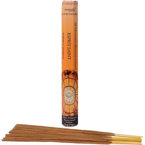 20 Bâtonnets d'encens aromatika saint esprit senteur dragon (1/2)