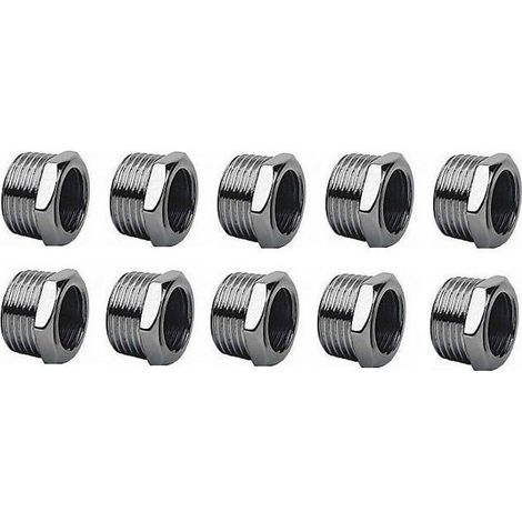 RÉDUCTEUR CHROME 1/2 X 3/4 POUCE CHROME (1/2)