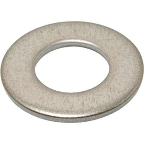 100 rondelles plates MU acier zingués épaisseur 3 mm - Diamètre 20 mm