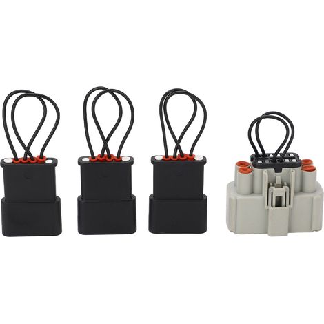 Ortviai Prise CAN BUS pour Duramax L5P 2017–2019 – Remplace les modules NOx et DEF, en ABS, lot de 4 (1/5)