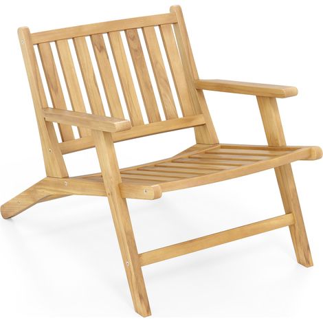 CASART Mid Century Accent Armchair - Natural (1/5)