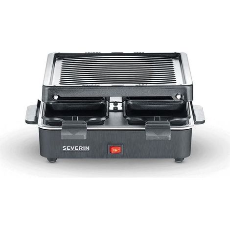Severin RG 2370 Raclette Nera 4 Persone 600 W