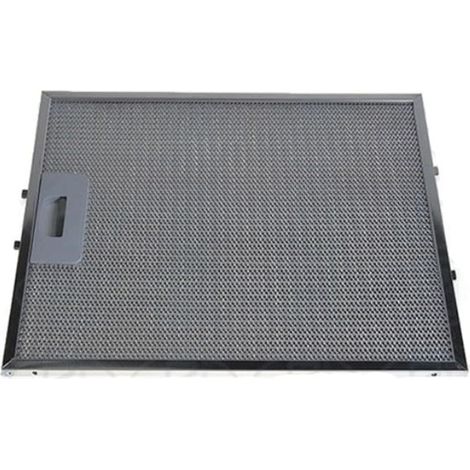 Filtro Campana 350x280mm  Original 81460024  Recambio Antigrasa DB1 90 INOX  Malla Metálica Acero Inoxidable
