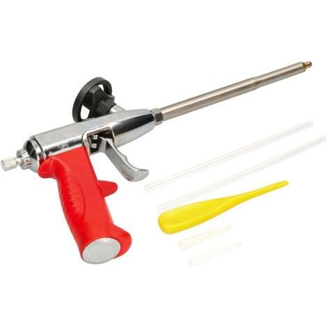 Pistolet à mousse pour montage de mousse en acier inoxydable robuste Adaptateur Teflon- (1/5)