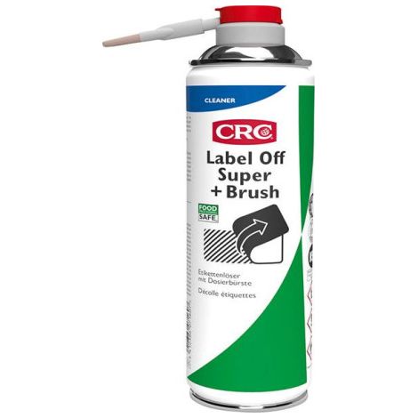 Dissolvant d'étiquettes LABEL OFF SUPER + BRUSH + brosse. 250 ml (Par 12) (1/3)