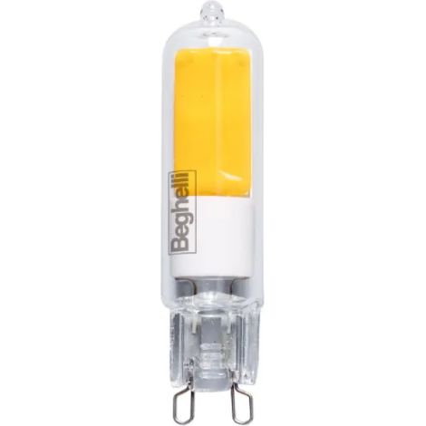 Lampadina led 5w g9 4000k 650lm vetro trasparente beghelli zafiro 57021 (1/3)